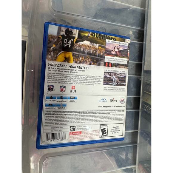 PlayStation 4 / Video Game/ Madden 16 / EUC - Picture 2 of 4